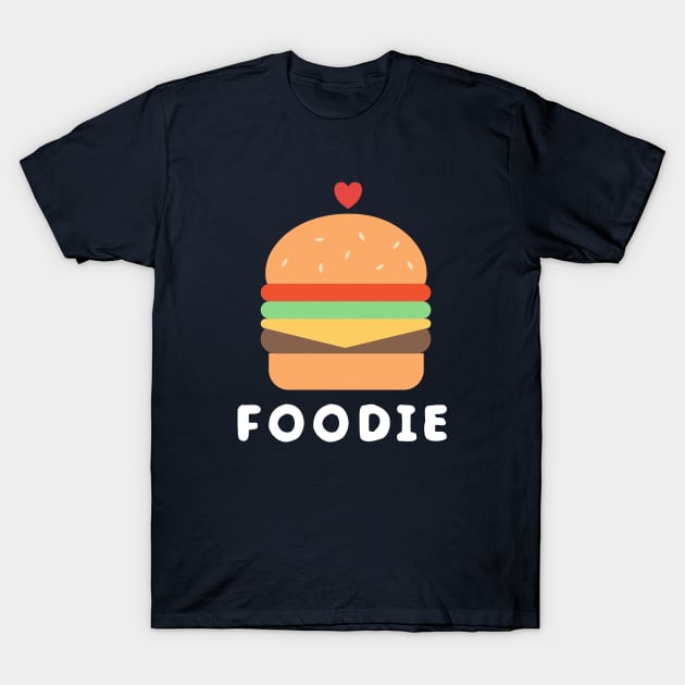 Cute and adorable foodie burger T-Shirt by happinessinatee